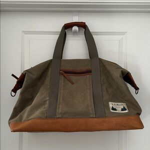 L.L. Bean Canvas Weekender Bag